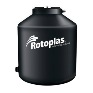 TANQUE AGUA 750 L POLIETILENO BICAPA NEGRO